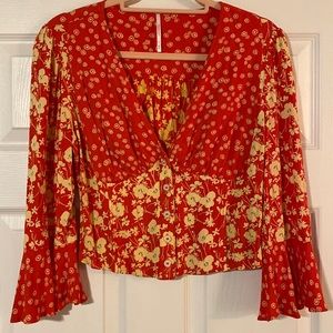 Medium Free People floral top